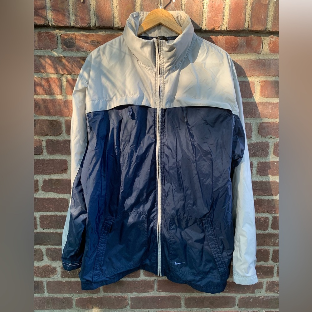 Y2K Nike Windbreaker Zip Up Jacket Size XL